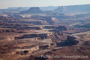 Canyonlands National Park view over Island in the Sky