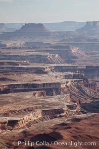 Canyonlands National Park view over Island in the Sky