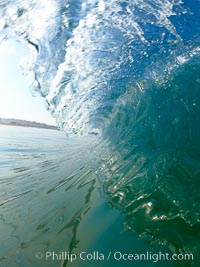 Cardiff morning surf, breaking wave, Cardiff by the Sea, California