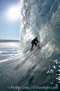 Morning surf, Ponto, Carlsbad, California.