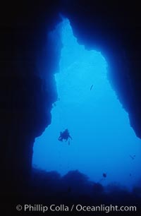 El Secreto del Vicki cavern, Guadalupe Island (Isla Guadalupe)