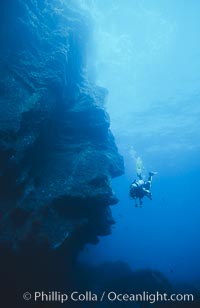 Basaltic columns, Los Arcos del Diablo, Guadalupe Island (Isla Guadalupe)