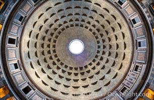 The Ceiling of the Pantheon, Rome