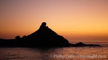 China Hat Point, San Clemente Island, sunrise.