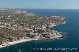 Residential and resort development along the coast near Cabo San Lucas, Mexico