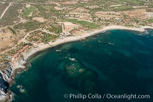 Residential and resort development along the coast near Cabo San Lucas, Mexico