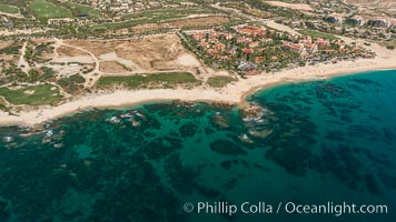 Hacienda del Mar and Vista Azul resorts. Residential and resort development along the coast near Cabo San Lucas, Mexico