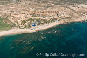 Fiesta American Grand Resort. Residential and resort development along the coast near Cabo San Lucas, Mexico