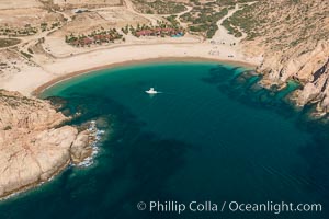 Bahia Santa Maria. Residential and resort development along the coast near Cabo San Lucas, Mexico