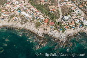 Residential and resort development along the coast near Cabo San Lucas, Mexico