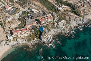 Residential and resort development along the coast near Cabo San Lucas, Mexico