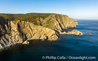 Coastline of Kangaroo Island, Near Pissy Boy Rocks, South Australia, aerial photo