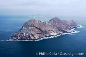 North Coronado Island, aerial photo, viewed from the north, Coronado Islands (Islas Coronado)