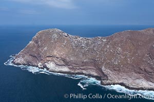 North Coronado Island, north end viewed from the west, Coronado Islands (Islas Coronado)