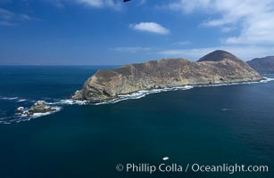 South Coronado Island, north end viewed from the north, Coronado Islands (Islas Coronado)