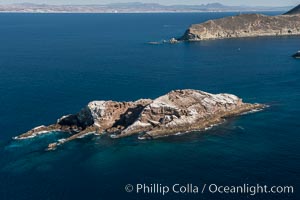 Middle Grounds in Mexico's Coronado Islands, aerial photograph, Coronado Islands (Islas Coronado)