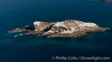 Middle Grounds in Mexico's Coronado Islands, aerial photograph, Coronado Islands (Islas Coronado)
