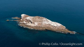 Middle Grounds in Mexico's Coronado Islands, aerial photograph, Coronado Islands (Islas Coronado)