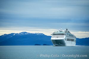 Cruise ship in Frederick Sound