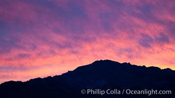 Dawn, Zabriskie Point, Death Valley National Park, California