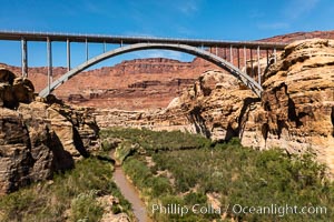 Dirty Devil River and Utah State Route 95 Bridge, Utah