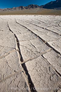 Dried mud, arid land, Eureka Valley.