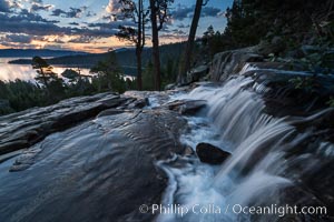 Eagle Falls at Sunrise, Lake Tahoe, California