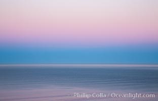 Earth Shadow over the Pacific Ocean, Torrey Pines State Reserve, San Diego, California