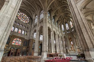 Eglise Saint-Eustache. The Church of St Eustace, Paris a church in the 1st arrondissement of Paris. Situated at the entrance to Paris's ancient markets (Les Halles) and the beginning of rue Montorgueil, St Eustace's is considered a masterpiece of late Gothic architecture