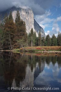 El Capitan and Merced River, Yosemite Valley, Yosemite National Park, California