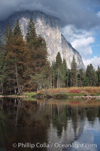 El Capitan and Merced River, Yosemite Valley, Yosemite National Park, California