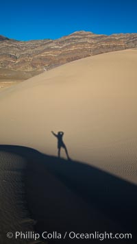 Eureka Dunes.  The Eureka Valley Sand Dunes are California's tallest sand dunes, and one of the tallest in the United States.  Rising 680' above the floor of the Eureka Valley, the Eureka sand dunes are home to several endangered species, as well as "singing sand" that makes strange sounds when it shifts.  Located in the remote northern portion of Death Valley National Park, the Eureka Dunes see very few visitors