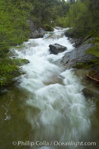 The Falls at Bass Lake in the western Sierra