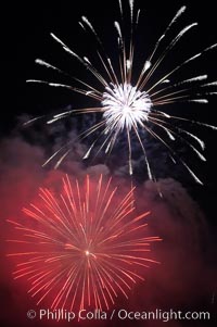 Fireworks, Aviara, Carlsbad, California