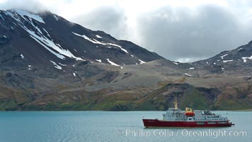 Fortuna Bay, with icebreaker M/V Polar Star at anchor.