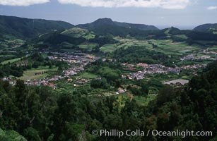 Furnas, a small town on Sao Miguel Island