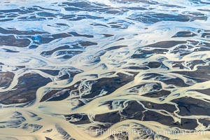 Glacial river, highlands of Southern Iceland