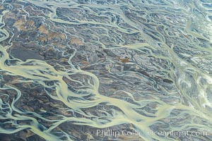 Glacial river, highlands of Southern Iceland