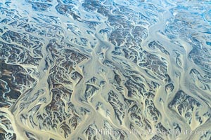 Glacial river, highlands of Southern Iceland