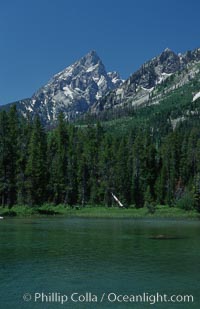 String Lake and the Teton Range, summer, Grand Teton National Park, Wyoming