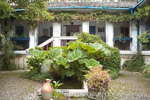 Hacienda Cusin, a 17th-century estate in the Ecuadorian Andes near Otavalo, San Pablo del Lago