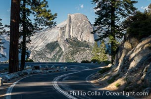 Half Dome and the Glacier Point Road, Yosemite National Park