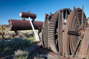 Head frame and machinery, Bodie State Historical Park, California
