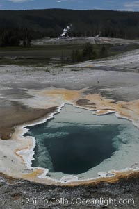 Heart Spring, Upper Geyser Basin, Yellowstone National Park, Wyoming