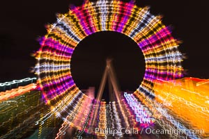 High Roller Ferris Wheel at Night, Las Vegas, Nevada