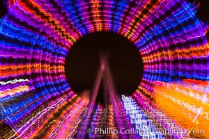 High Roller Ferris Wheel at Night, Las Vegas, Nevada