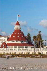 The Hotel del Coronado sits on the beach on the western edge of Coronado Island in San Diego.  It is widely considered to be one of Americas most beautiful and classic hotels.  Built in 1888, it was designated a National Historic Landmark in 1977