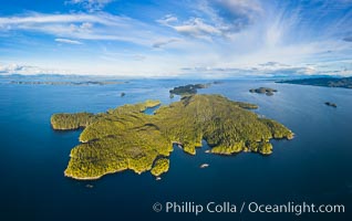 Hurst Island aerial photo