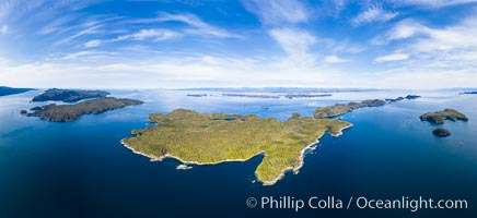 Hurst Island aerial photo