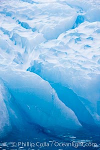 Iceberg detail. Paulet Island, Antarctic Peninsula, Antarctica, natural history stock photograph, photo id 24900